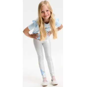 Dívčí oblečení Sinsay - Legíny Disney Princess - sříbrná - 106GA-SLV - 106GA-SLV-116