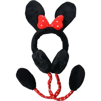 Čepice Dětské klapky na uši pohyblivé uši Minnie