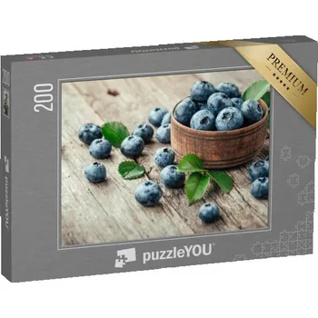 Puzzle puzzle 200 dílků „Čerstvě natrhané borůvky“