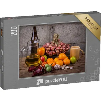 Puzzle puzzle 200 dílků „Ovoce a zelenina“