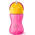 Philips AVENT Hrneček s ohebným brčkem 300 ml dívka