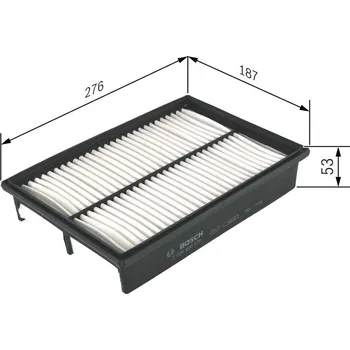 Vzduchový filtr Vzduchový filtr BOSCH F 026 400 129