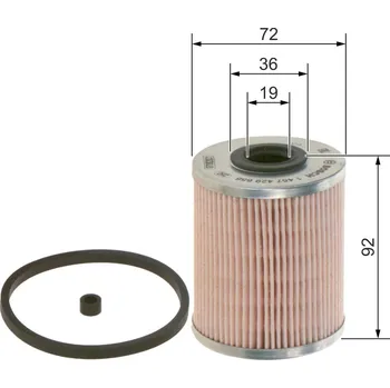 Filtr do auta Palivový filtr BOSCH 1 457 429 656