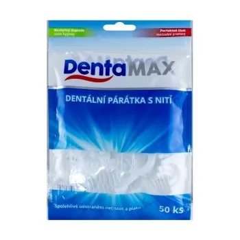 Zubní kartáček DentaMax Dentální párátka s nití 50 ks