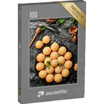 Puzzle puzzle 100 dílků „Sladké kokosové sušenky“