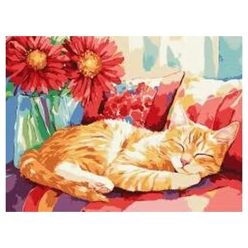 Set školních potřeb Malowanie po numerach - Sen w dzień 30x40cm