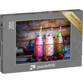 Puzzle puzzle 200 dílků „Čerstvé koktejly“