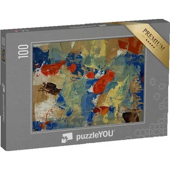 Puzzle puzzle 100 dílků „Abstraktní malba“