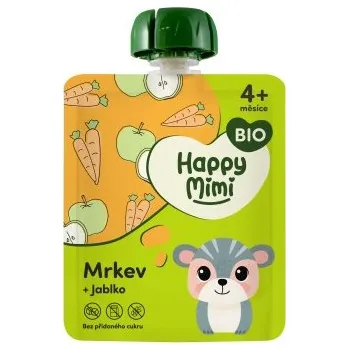 Happy Mimi BIO ovocný příkrm Mrkev 90g