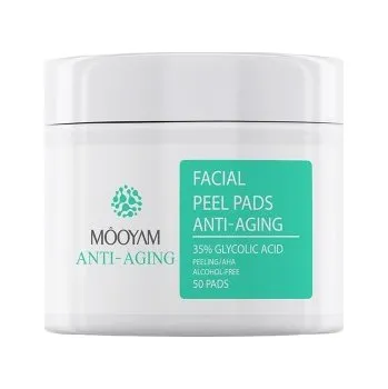 Mooyam Čistící polštářky Anti-age 50 ks