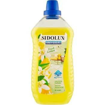 Čistič podlahy Sidolux Universal Fresh Lemon Prostředek na mytí všech omyvatelných povrchů 1 l
