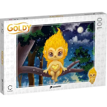 Puzzle puzzle 100 dílků „GOLDY: V měsíčním svitu“