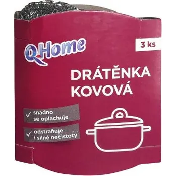 Drátěnka Q-Home Drátěnka kovová 3 ks