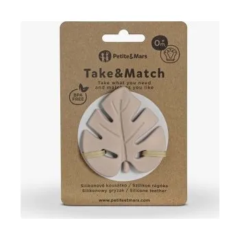 Hračka pro kojence PETITE&MARS Kousátko silikonové 1ks, různé druhy