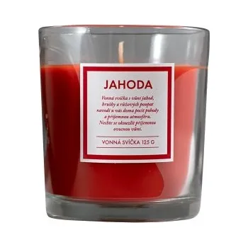 Svíčka Q Home vonná svíčka Jahoda 125 g