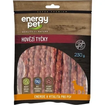 Pamlsek pro psa Energy Pet Hovězí tyčky 230 g