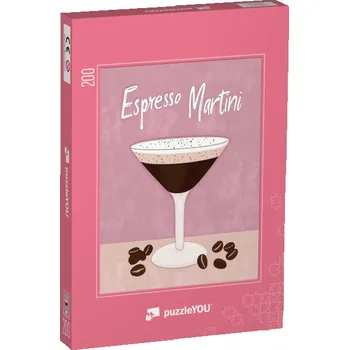 Puzzle puzzle 200 dílků „Espresso Martini“