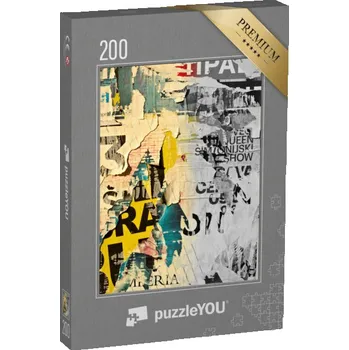 Puzzle puzzle 200 dílků „Starý grunge“