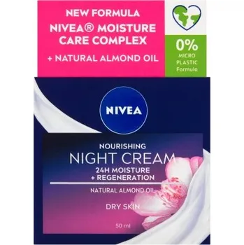 Pleťový krém Nivea Výživný noční krém pro suchou až citlivou pleť 50ml