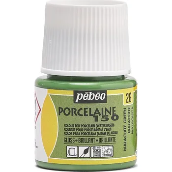 Výtvarná barva Barva na porcelán Pébéo Porcelaine 150 45 ml - 26 Malachite Green