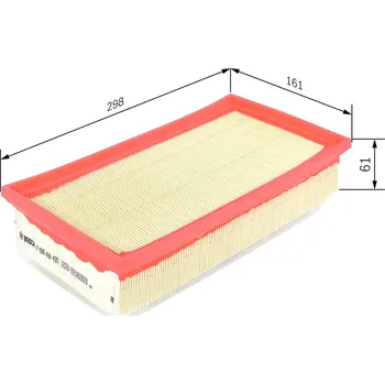 Vzduchový filtr Vzduchový filtr BOSCH F 026 400 433