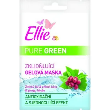 Ellie Pure Green Zklidňující gelová maska 2x8ml