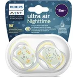 Philips AVENT Šidítko Ultra air noční 18m+, 2 ks
