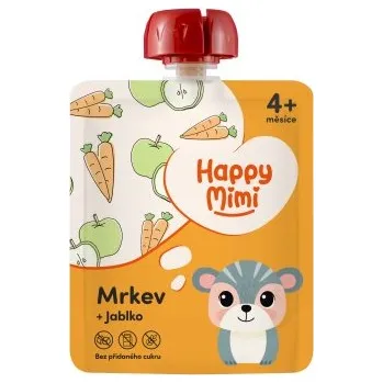 Happy Mimi ovocný příkrm Mrkev 90g