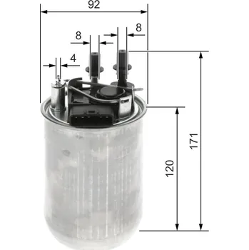 Palivový filtr Palivový filtr BOSCH F 026 402 200