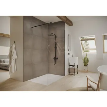 Hüppe Seamlite 8mm Walk-in včetně profilu - na míru