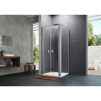 Hüppe Design pure lítací dveře a boční stěna