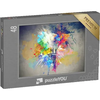 Puzzle puzzle 48 dílků „Barvy života“