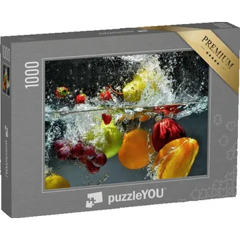 Puzzle puzzle „Čerstvé ovoce a zelenina od vodou“