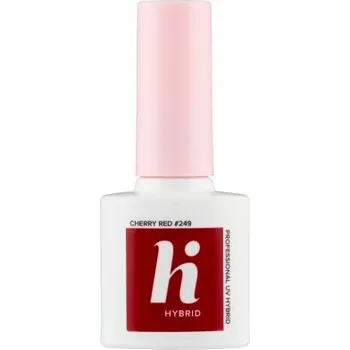 Přípravek na nehty Hi Hybrid Cherry Red #249 UV gel lak 5ml