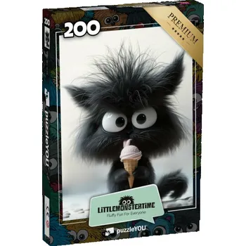 Puzzle puzzle 200 dílků „LITTLEMONSTERTIME: Sprinkle“
