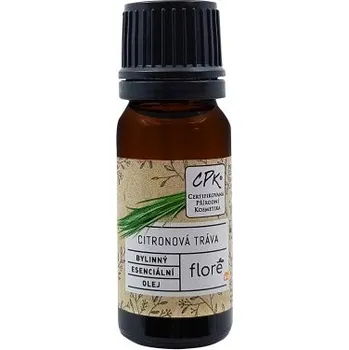 Vonný olej Floré Bylinný esenciální olej citronová trává 10ml