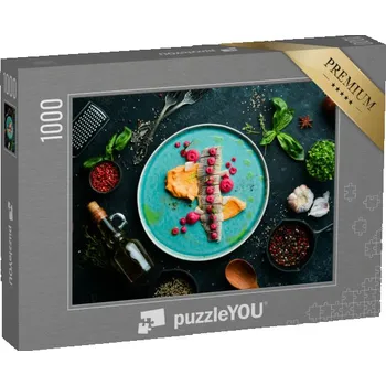 Puzzle puzzle „Slaný filet ze sledě s omáčkou“