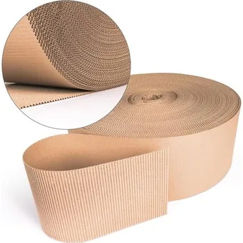 Obalový materiál Vlnitá lepenka - dvouvrstvá, 105 cm x 130 m,1 role