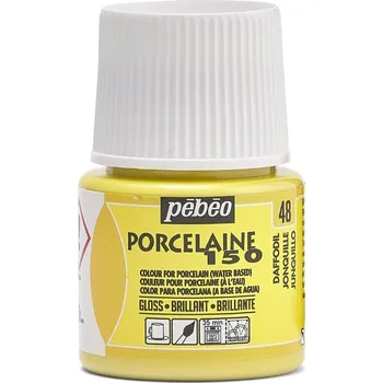 Výtvárné potřeby Barva na porcelán Pébéo Porcelaine 150 45 ml - 48 Daffodil