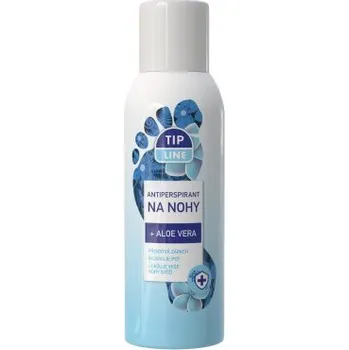 Kosmetika na nohy Tip Line Antiperspirant na nohy s aloe vera 150 ml
