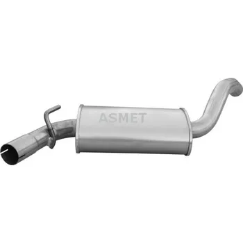 Výfukový systém Stredni tlumic vyfuku ASMET 03.036