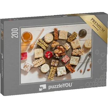 Puzzle puzzle 200 dílků „Halawet Al Mawlid Al Nabawi, sladká specialita“