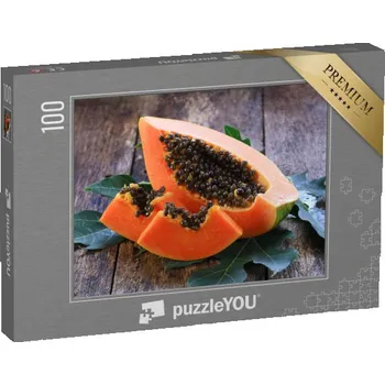 Puzzle puzzle 100 dílků „Plátky papáji“