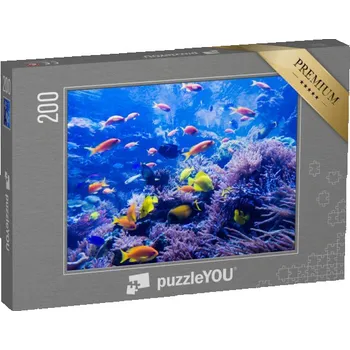 Puzzle puzzleYOU Krásný podmořský svět 200 dílků