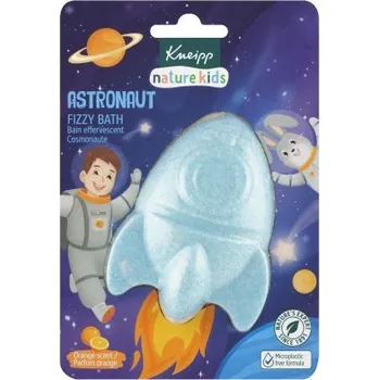 Koupelová kosmetika Kneipp Nature Kids Astronaut koupelová bomba s vůní pomeranče 95g