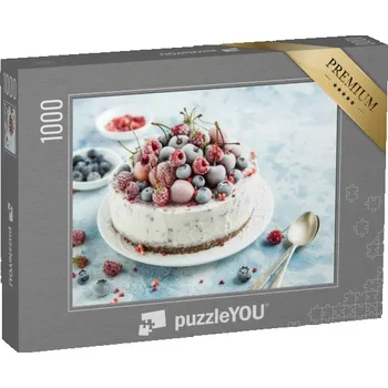 Puzzle puzzle „Lahodný zmrzlinový dort s mraženými bobulemi“