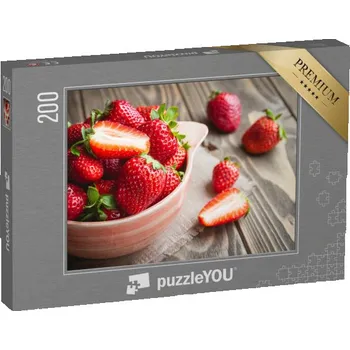 Puzzle puzzle 200 dílků „Čerstvé jahody“