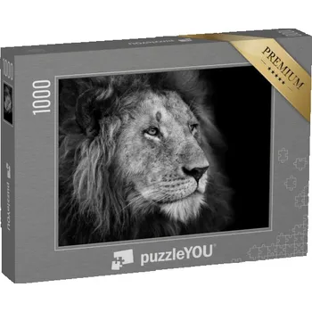 Puzzle puzzle „Portrét velkého lva“