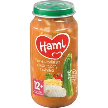 Hami Penne s mořskou štikou, rajčaty a cuketou 12+ 250 g