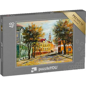 Puzzle puzzle 48 dílků „Starý Vitebsk na podzim“